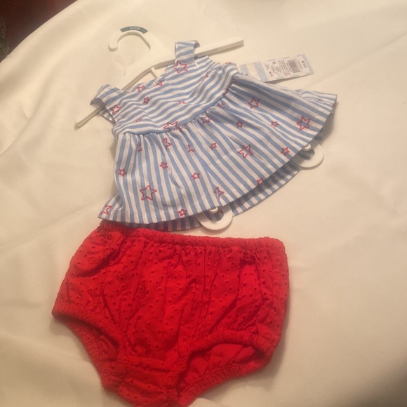NWT SIZE 0-3 Months Cat & Jack 2pc Girl Set - Picture 2 of 5